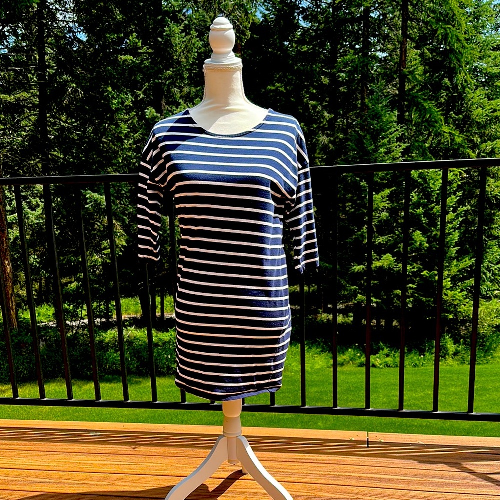 Boden Striped Cotton Dress